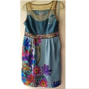 Anthropologie Manor Gates dress by Floreat sz 12p